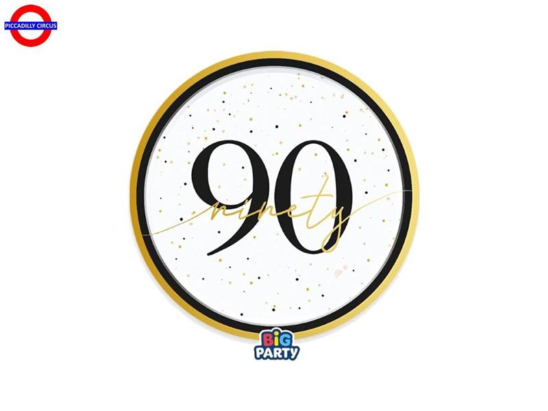 90° HAPPY BIRTHDAY PRESTIGE 6 PIATTI D.18