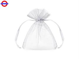 SACCHETTO ORGANZA 10X12 BIANCO