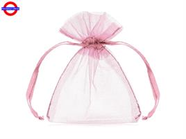 SACCHETTO ORGANZA 10X12 ROSA