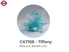 DOPPIO VELO POLY+VELO FATA CM.25X25 TIFFANY