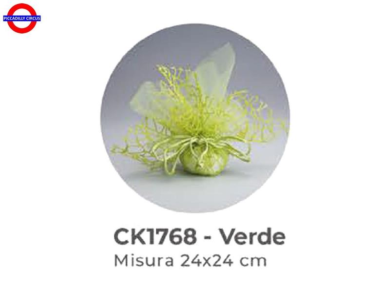 DOPPIO VELO POLY+VELO FATA CM.25X25 VERDE